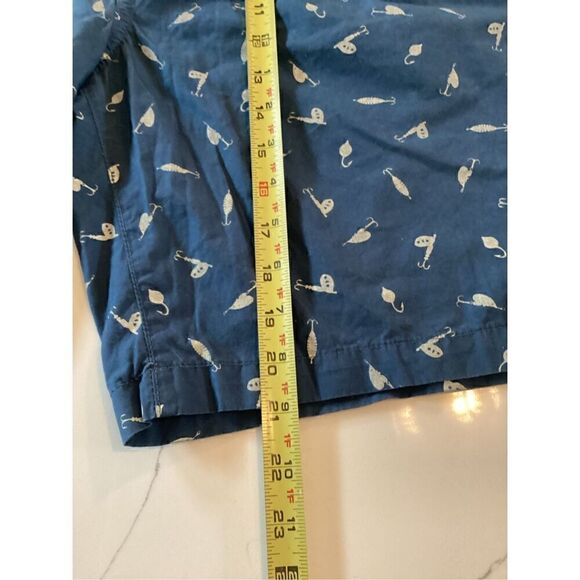 Eddie Bauer Mens Fishing Lure Reels Shorts Sz 36 Chinos - Picture 7 of 7